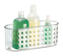 iDesign Clear Plastic Shower Basket