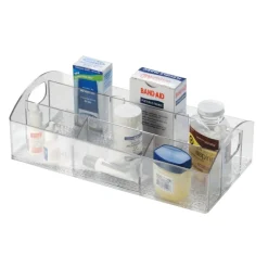iDesign Clear Plastic Vanity Organizer