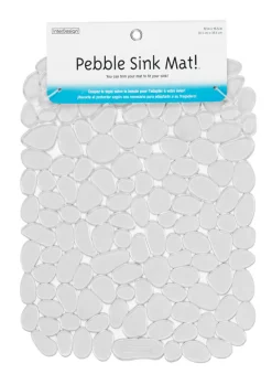 iDesign Graphite Plastic Sink Mat