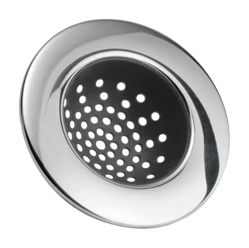 iDesign Silver Stainless Steel Sink Strainer