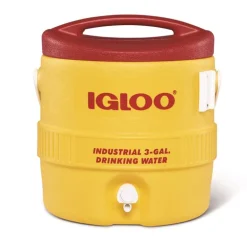 Igloo Industrial Red/Yellow 10 gal Water Cooler