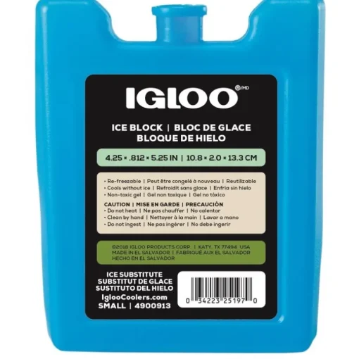 Igloo Maxcold Blue Plastic Reusable Ice Pack 6.8 oz.