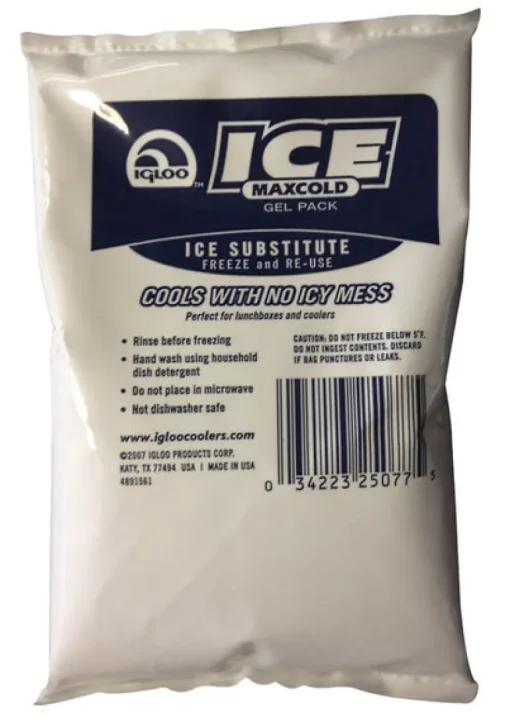 Igloo MaxCold Ice Pack 8 oz Blue 1 pk