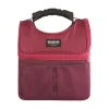 Igloo Playmate Gripper Assorted Color Polyester Lunch Bag Cooler 9 Can Capacity 9.38 H x 6.25 W in.