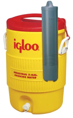 Igloo Red/Yellow 5 gal Water Cooler