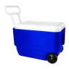 Igloo Wheelie Cool Blue Plastic 38 qt. Capacity Cooler 15.74 H x 12.88 W x 22.75 D in.