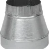 Imperial 7 in. D X 5 in. D Galvanized Steel Furnace Pipe Reducer