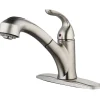 Innova One Handle Brushed Nickel Pull-Out Kitchen Faucet