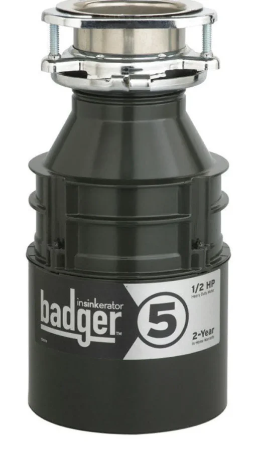 InSinkErator Badger 5 1/2 HP Continuous Feed Garbage Disposal