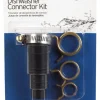 InSinkErator Black Disposal Drain Dishwasher Connector Kit with Hose Clamp and 3-Spring Clamps