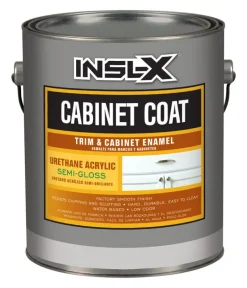 Insl-X Cabinet Coat Semi-Gloss White Tint Base Urethane Acrylic Enamel Cabinet and Trim Paint (Pack of 2)