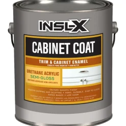 Insl-X Cabinet Coat Semi-Gloss White Tint Base Urethane Acrylic Enamel Cabinet and Trim Paint (Pack of 2)