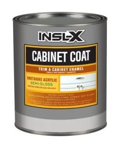 Insl-X Cabinet Coat Semi-Gloss White Tint Base Urethane Acrylic Enamel Cabinet and Trim Paint (Pack of 4)