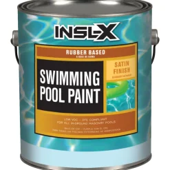 Insl-X Indoor and Outdoor Satin Royal Blue Swimming Pool Paint 1 gal.