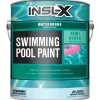 Insl-x Semi-Gloss White Water-Based Acrylic Pool Paint 1 gal.