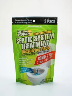 Instant Power Packets Septic System Treatment 3 pk (Pack of 6)