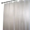 InterDesign 72 in. H x 84 in. W Frosted Eva Shower Curtain Liner Vinyl (Pack of 4)