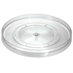 InterDesign 1.75 in. H x 11.25 in. W x 11.25 in. L Clear Plastic Storage Tray Organizer (Pack of 4)