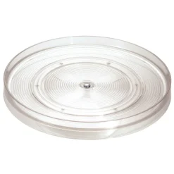 InterDesign 1.75 in. H x 11.25 in. W x 11.25 in. L Clear Plastic Storage Tray Organizer (Pack of 4)