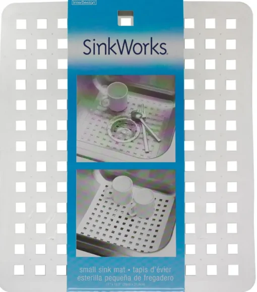 InterDesign 11 in. W x 12.5 in. L PVC Sink Mat (Pack of 6)
