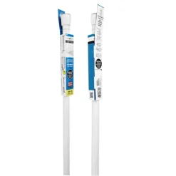 InterDesign Cameo Shower Curtain Rod 87 in. L White
