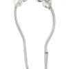 InterDesign Chrome Silver Metal Roller Shower Curtain Rings (Pack of 6)