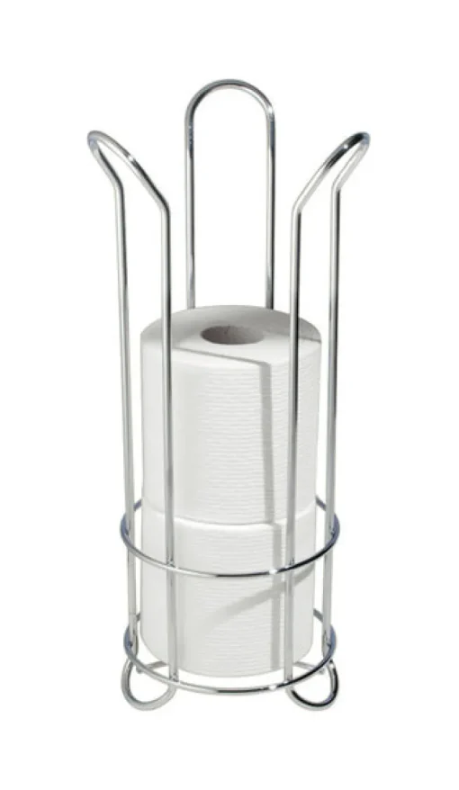 InterDesign Chrome Silver Toilet Paper Holder