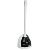 InterDesign White Plastic Una Plunger 6 in. x 19.5 in.