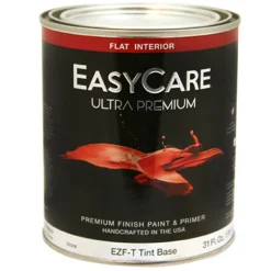 Interior Latex Paint & Primer, Tint Base, 1-Qt. (Pack of 4)