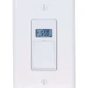 Intermatic Indoor 7 Day Digital In Wall Timer 125 V White