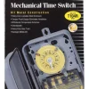 Intermatic Indoor and Outdoor Mechanical Timer Switch 277 V Gray