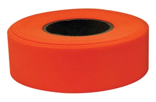 IPG 50 ft. L X 1.18 in. W Plastic/PVC Flagging Tape Orange