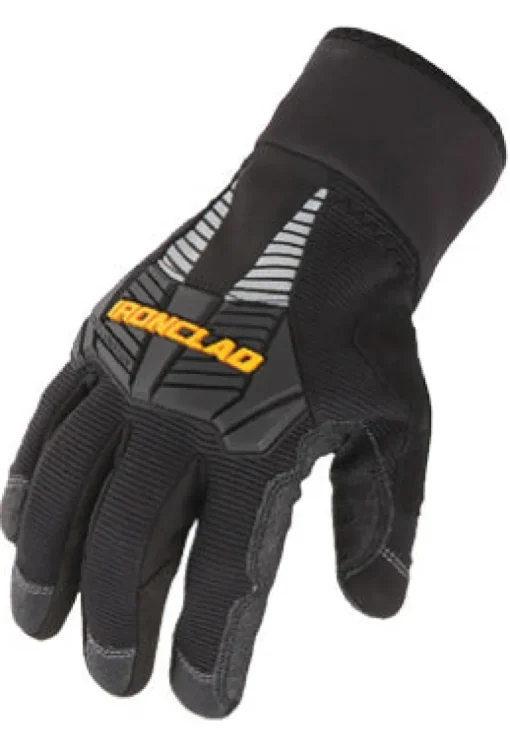 Ironclad Cold Condition L Synthetic Leather Cold Weather Black Cold Weather Gloves
