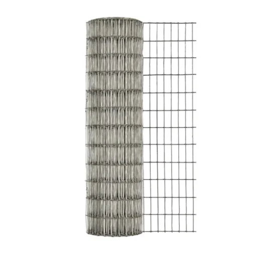 IronRidge 24 in. H X 25 ft. L Galvanized Steel Welded 1 in. X 1 in. in.