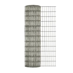 IronRidge 24 in. H X 25 ft. L Galvanized Steel Welded 1 in. X 1 in. in.