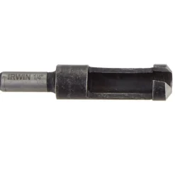 Irwin 1/4 in. X 2 in. L High Carbon Steel Plug Cutter Round Shank 1 pc
