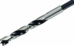 Irwin 1/4 in. X 3-31/32 in. L Steel Brad Point Drill Bit Round Shank 1 pc