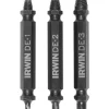 Irwin Impact Screw-Grip .15 in. M2 High Speed Steel Double-Ended Screw Extractor 2 in. 3 pc