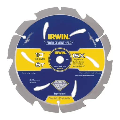 Irwin Marathon 7-1/4 in. D X 5/8 in. Steel Circular Saw Blade 4 teeth 1 pk