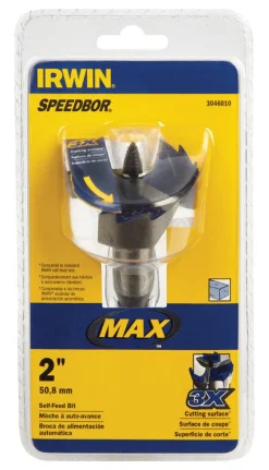 Irwin Speedbor 2 in. X 5 in. L Steel Self-Feed Bit Hex Shank 1 pk