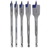 Irwin Speedbor Carbon Steel Spade Bit Set Hex Shank 5 pc