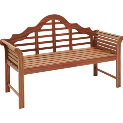 Jack Post Lutyens Bench Wood 37.25 in. H X 60 in. L X 23 in. D