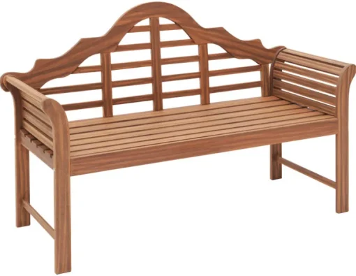 Jack Post Lutyens Bench Wood 37.25 in. H X 60 in. L X 23 in. D