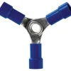 Jandorf 16-14 Ga. Insulated Wire Terminal Butt Splice Blue 2 pk