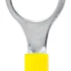 Jandorf 12-10 Ga. Insulated Wire Terminal Ring Yellow 2 pk