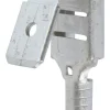 Jandorf 16-14 Ga. Uninsulated Wire Terminal Disconnect Silver 5 pk
