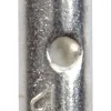 Jandorf 12-10 Ga. Uninsulated Wire Terminal Butt Splice Silver 5 pk