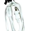 Jandorf Plastic Candelabra Base Lamp Cord Set 1 pk