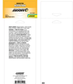 Jandorf Porcelain Halogen R7S Base Socket 1 pk