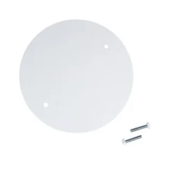 Jandorf White Outlet Concealer Blank Up Kit 4.75 in. for Ceiling/Flush Mounting Surface